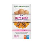 Genuine Health Fast Joint Care, Natural Eggshell Membrane, Gluten Free, Non GMO, Dairy Free, 60 Count Vegetarian Capsules