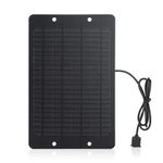 Soshine Mini Solar Panel - USB Solar Panel Charger 5v 6w with High Performance Monocrystalline for Camera,Water Pump,Small Fan,Bicycle,Power Bank,Camping Lanterns