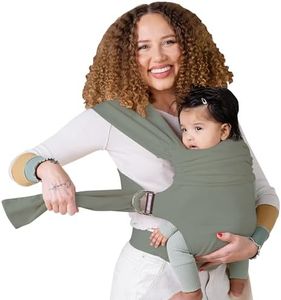 Lalabu The Simple Wrap Baby Wraps Carrier - Stylish Baby Sling Carrier for Newborns & Toddlers 13-28 lbs. Safety Tested, Easy-to-Use, Ergonomic, & Comfortable