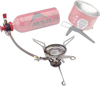 MSR WhisperLite Universal Compact Hybrid Fuel Camping and Backpacking Stove