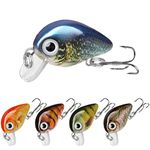 TRUSCEND Crankbaits Diving Fishing Lures Hard Swimbait for Bass Trout Crappie Crank Baits Freshwater and Saltwater