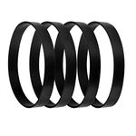 4 Pieces 3031120 Belts Replacement for Bissell, Vacuum Cleaner Belt Replacement for Bissell Vacuum Style 7/9/10/12/14/16, Replace Part 3031123 3031120 32074