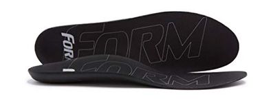 FORM Premium Insoles Ultra-Thin-Custom-Fitting Shoe Inserts, Black, (11.5-12 Women's/10-10.5 Men's) M US