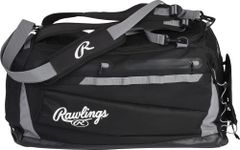 Rawlings | MACH Hyrbid Backpack/Duffle Equipment Bag | Baseball & Softball | Black