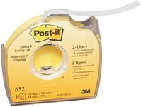 Post-it Labeling and Cover-Up Tape, 1 Roll ,1/3 in x 700 in (652)