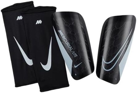 NIKE Unisex Mercurial Lite - Fa22 Protection, Black/Black/White, XS UK