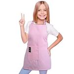 TeddSnow Kids Apron, Toddler Cotton