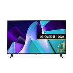 LG OLED55B42LA 55-Inch 4K UHD Smart TV, (α8 AI Processor, Dolby Atmos, Freeview Play and Amazon Alexa, 120Hz), Black [Model 2024]