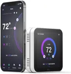 vine Smart Thermostats for Home, 7 Day Programmable WiFi Thermostat for House, 4.0" Touch Color Screen, App/Voice Control, Compatible with Alexa & Google Assistant, C-Wire Required