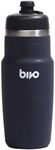 Bivo One 21oz Non Insulated Stainless Steel Bike Water Bottle - Lightweight for Cycling, Travel, Kids - No Plastic Taste, Fits Most Cages, Dishwasher Safe - (Black)