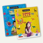 Classmate Interaktiv Origami Craft Book (Pack of 2 ) - Fruits & Veggies and Pets, Multicolor (2661001)