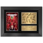 BF Liverpool Autograph Premier League Champions 2019/2020 Display Signed A4 Printed Autograph Football Photo Picture Display in BLACK FRAME No33