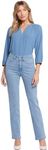 NYDJ Women's High Rise Marilyn Stra