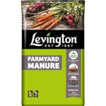 Levington Farm Yard Manure, Organic Blend, 50L, Brown