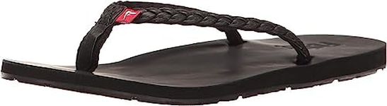 Flojos Women's Harper Sandal, Black, 9 M US