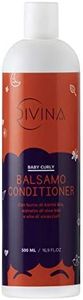 Balsamo Conditioner Baby Curly per bambini con capelli afro e ricci con burro di karitè, aloe, olio di vinaccioli (500ml)