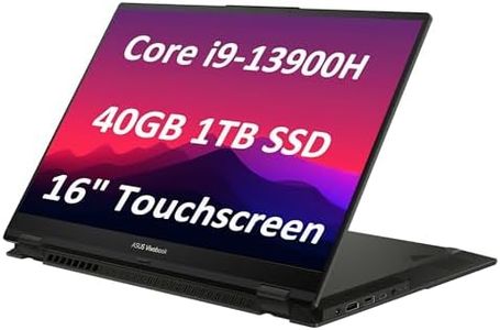ASUS Vivobook S 16 Flip 2-in-1 Laptop (16" FHD+ Touchscreen, Intel 14-Core i9-13900H, 40GB RAM, 1TB SSD) for Creator, Photographer, Designer, Backlit Keyboard, 1080p IR Webcam, Win 11 Pro w/Copilot