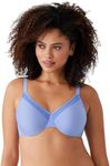 Wacoal Women's Perfect Primer Underwire Bra, Blue Hydrangea, 38G