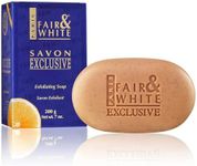 Fair and White Exclusive Exfoliating Soap | 7 oz / 200 g | Skin Brightening Bar for Uneven Skin Tone