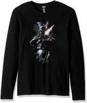 STAR WARS Men's Dark Lord Darth Vader Graphic T-Shirt, Black Long Sleeve, Large