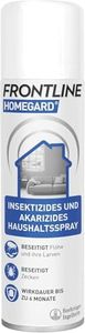 FRONTLINE Homegard Spray -Insecticide et Acaricide Pour l'Habitat -Anti-puces, Larves de Puces, Tiques - Efficacité résiduelle jusqu’à 6 mois - Fabriqué en France - 250 ml