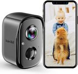 Wireless Indoor Security Cameras,1080P Battery Powered Outdoor AI Motion Detection WiFi Home Camera with Siren, Spotlight, Color Night Vision,2-Way Talk, SD/Cloud Storage