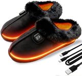 SEASAND Heated Slippers for Men and