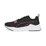 PUMA Unisex Kids Wired Run Pure Shoes PUMA Black-Glowing Pink 4