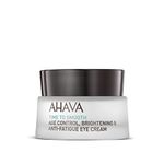 AHAVA Age Control Brightening & Anti-Fatigue Eye Cream - Reduce Wrinkles, Dark Circles, and Puffiness - Infused with Dead Sea Minerals (15ml)