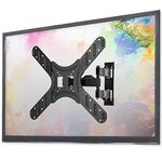 Duronic TV Wall Bracket TVB420 Mount TVs, Television Mounting Stand Cantilever Swivel, Mounted Brackets VESA for 17-60” Flat Screen T V LCD LED QLED