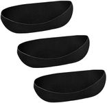 Generic 3Pcs Fabric Planter Basket Liners Window Box Liners Hanging Plant Liner for Vegetables Pot Accessory Black Lightweight, 24inch