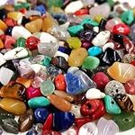500pcs Natural Chip Stone Beads Mul
