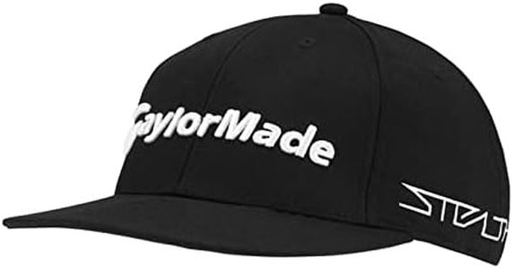 TaylorMade Golf Men's Tour Flatbill Hat Black