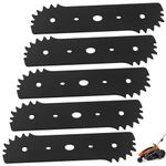 Fennoral 5pcs WA0034 7-1/2" Electric Edger Blades Compatible with Worx WG896 WG895 for Craftsman Edger/Trencher 7.5" Blade Replacement 50018386 71-86880 WA0034