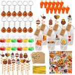 Basketball Party Favors Set,134 PCS Party Gifts Include Keychain,Whistle,Stickers,Gold Ribbon Tie,Basketball Machine Model,Card,Goody Cups for Party Decorations