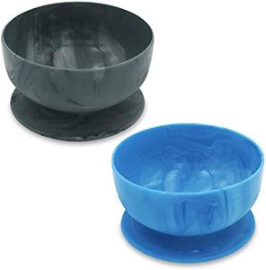 ChooMee Silicone Baby Suction Bowls | Non Slip Extra Strong Suction Base with Durable and Firm Bowl | Ideal for Infant and Toddler Baby Led Feeding | Small 2 CT
