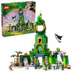 LEGO Wicked Welcome to Emerald City Collectible Toy, Dollhouse Playset with Glinda and Elphaba Mini Dolls, Halloween Toy Gift for Girls and Boys Ages 9 and Up or Any Fan of The Iconic Movie, 75684