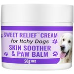 Biteback Products - Soothing Dog Paw Balm, Antiseptic Cream for Dogs, Itchy Dog Skin Relief - Ideal for On-the-Go Pet Care, Soothes Paws and Skin, Compact Pocket Sized Pot Dog Skin Cream - 50g