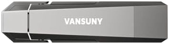 Vansuny 256GB USB Solid State Drive Up to 1000MB/s USB 3.2 Gen 2 Dual SSD USB A + USB C Portable External SSD for Android Phone Tablet Laptop MacBook PC