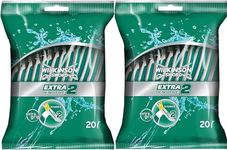 WILKINSON SWORD - Extra 2 Disposible Razors For Men | Sensitive Comfort | Pack of 40 Razors