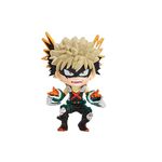 Chibi Masters My Hero Academia Katsuki Bakugo Toy | 8cm Tall Katsuki Bakugo Anime Figure In Action Pose | My Hero Academia Katsuki Figure Collectible | Collectable My Hero Academia Merchandise