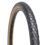 Hycline Bike Tire,26"x2.125"Folding Replacement Tire for Beach Cruiser Bicycle-Brown