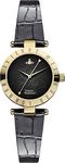 Vivienne Westwood Westbourne Ii Girl's Quartz Watch with Black Dial Analogue Display and Black Leather Strap VV092BKBK