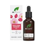 Dr Organic Rosehip Oil, 100% Pure & Natural, High in Vitamin C, Rejuvenate & Nourish, Facial Oil, Aromatherapy, Diffusers, Massage, Vegan, Cruelty Free, Paraben & SLS Free, Certified Organic, 50ml