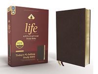 Niv, Life Application Study Bible, Third Edition, Bonded Leather, Burgundy, Red Letter Edition