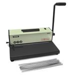 RAYSON Coil Binding Machine, 46-Hole, 4:1 Pitch, with Electric Coil Inserter, A4, PD-1501