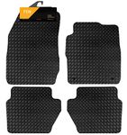 FSW - Tailored Mats - Fits FORD Fiesta 2011-2017 MK7 With New Fixing System- 5mm Extra Heavy Duty - Anti Slip, Waterproof - 2 Clips - 4 Pc Floor Mats Only