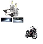 Kozdiko Bike C6 LED All in One Light Bulb 50W LED Car Headlight Conversion Kit for Cars 6000K (White) for Bajaj RS 200