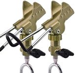 GOLDEAL Rod Holders for Bank Fishing,Bank Fishing Rod Rack Stand,Fish Pole Holder for Beach,360 Degree Adjustable.(2 Pack)