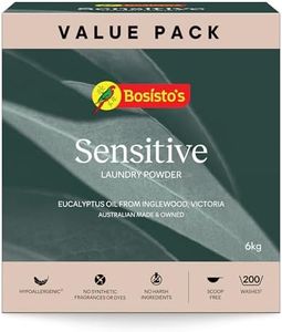 Bosisto’s Sensitive Laundry Powder 6kg – Made with Australian Eucalyptus Oil, No Synthetic Fragrances or Dyes